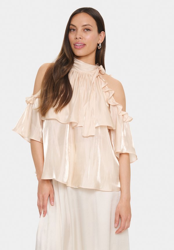 LEANA - Bluse - tapioca