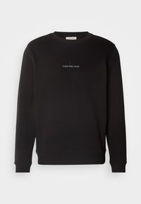 MONOLOGO CREW NECK - Felpa - black