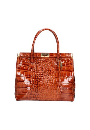 Borsa a mano - c cuoio cognac