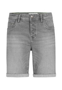 Sublevel BERMUDA -MIT UMGESCHLAGENEM SAUM - Jeans Shorts - grau
