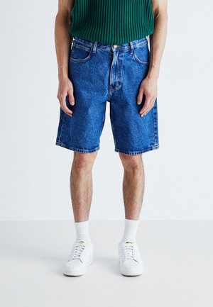 ASHER - Denimshorts - mid stone