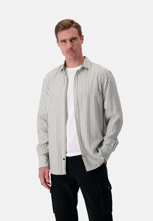 LANGARM BRUSHED STRIPES - Camicia - grün