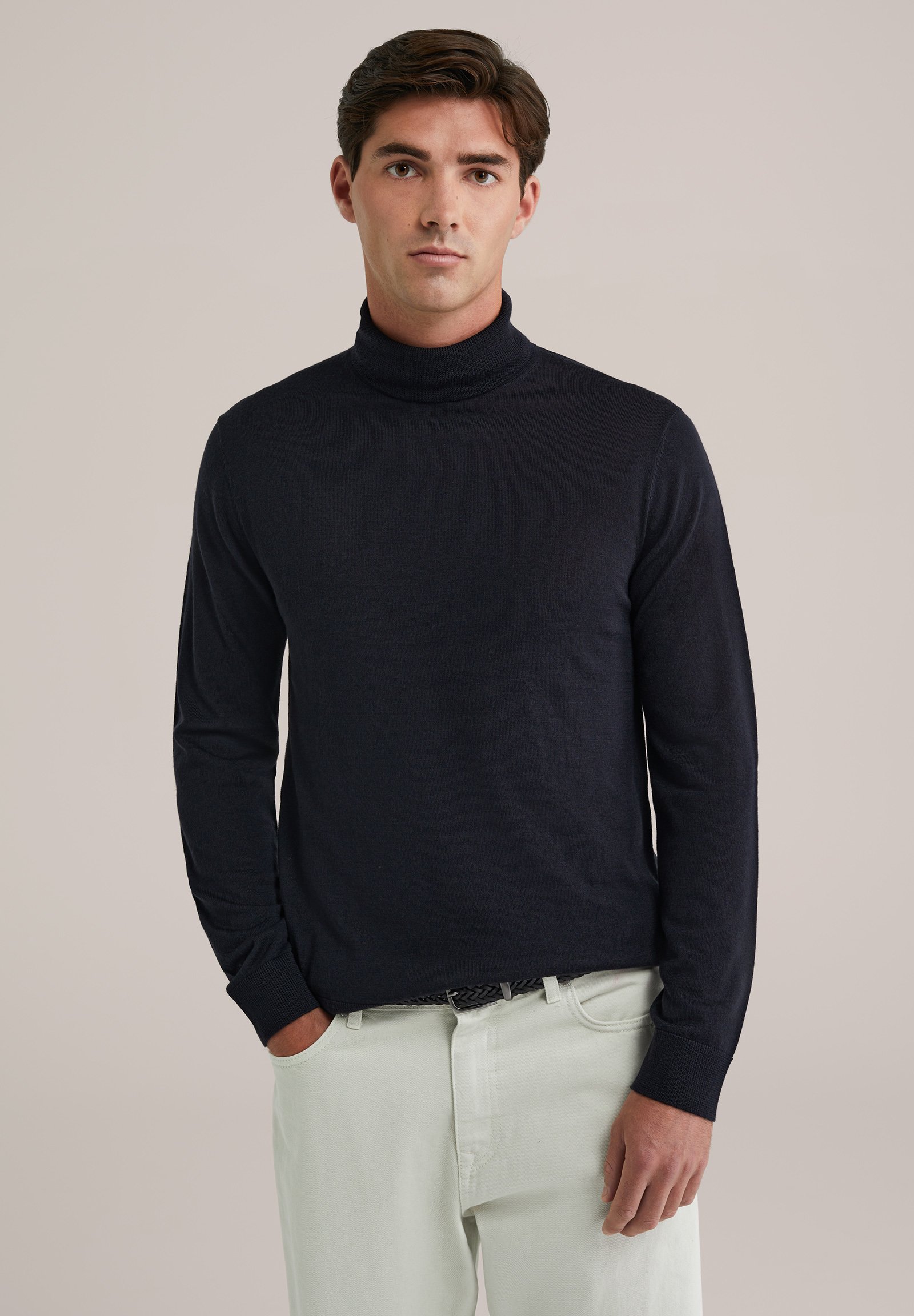 Col Roulé Pull Automne 2020 Col Roulé Pull Jeune Homme Pull Col