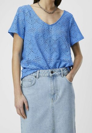 Bluse - light blue