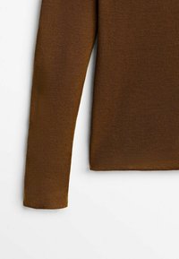 Massimo Dutti Stickad tröja - dark brown