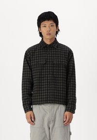 Abercrombie & Fitch DOBBY - Hemd - green