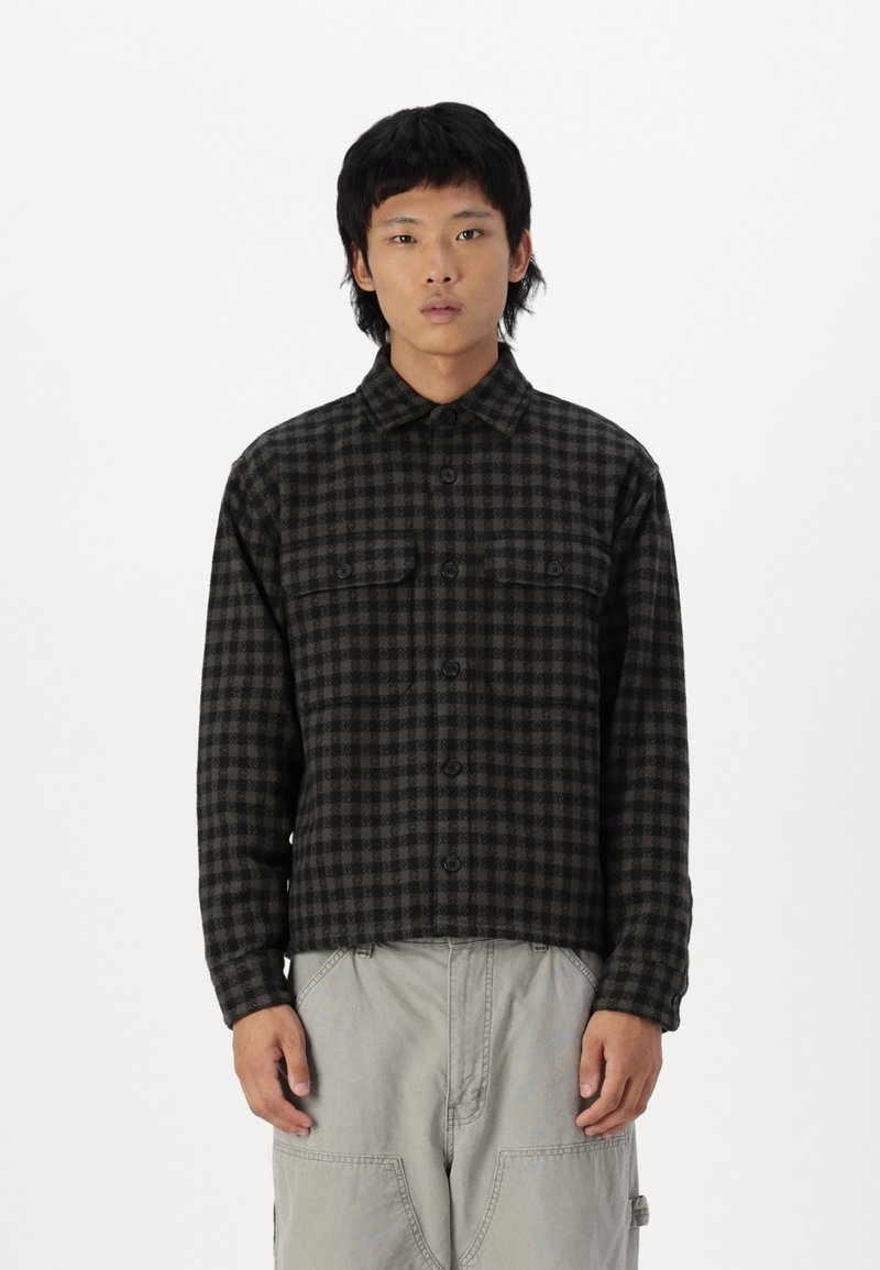 Abercrombie & Fitch DOBBY - Hemd - green