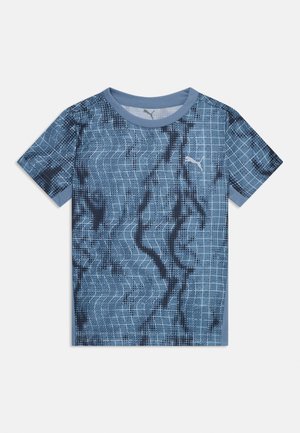 Puma UNISEX - Apdrukāts T-krekls - cool blue