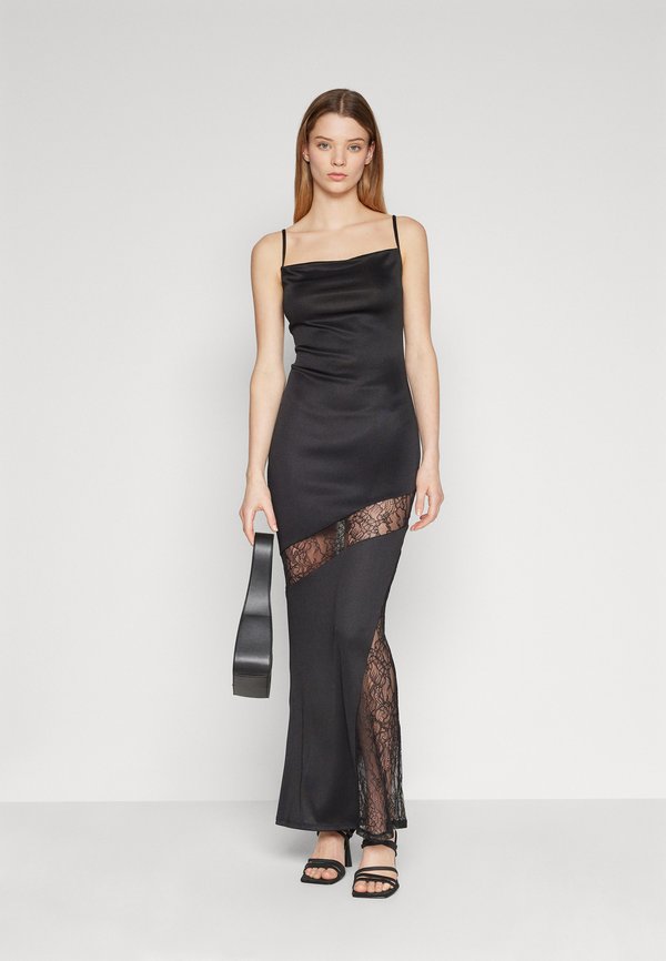STRAPPY LACE INSERTS SLIM MAXI DRESS - Cocktail dress / Party dress3