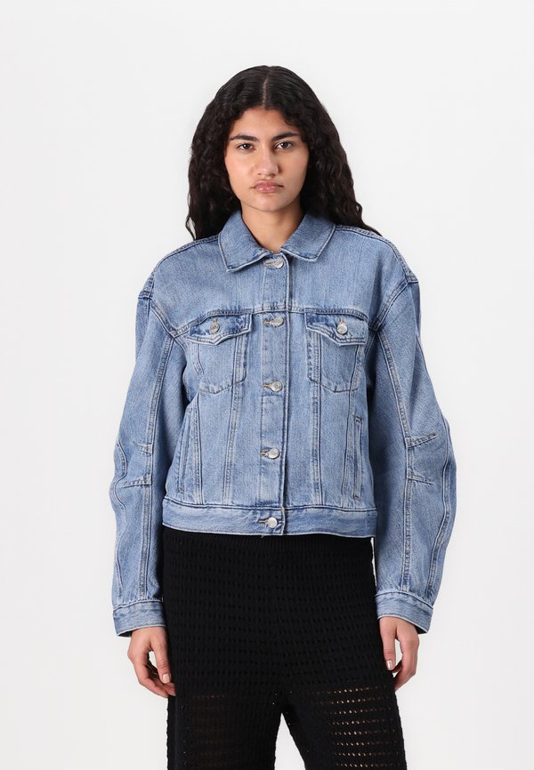 BARREL ICON - Denim jacket - light wash