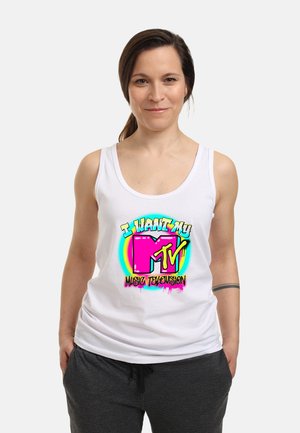 MTV GRAFFITI TV - Top - white