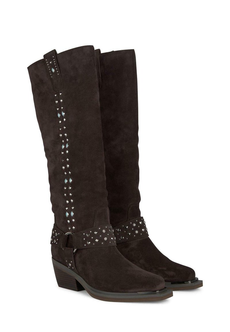 Alma en Pena Platform ankle boots marrón oscuro/dark brown Zalando