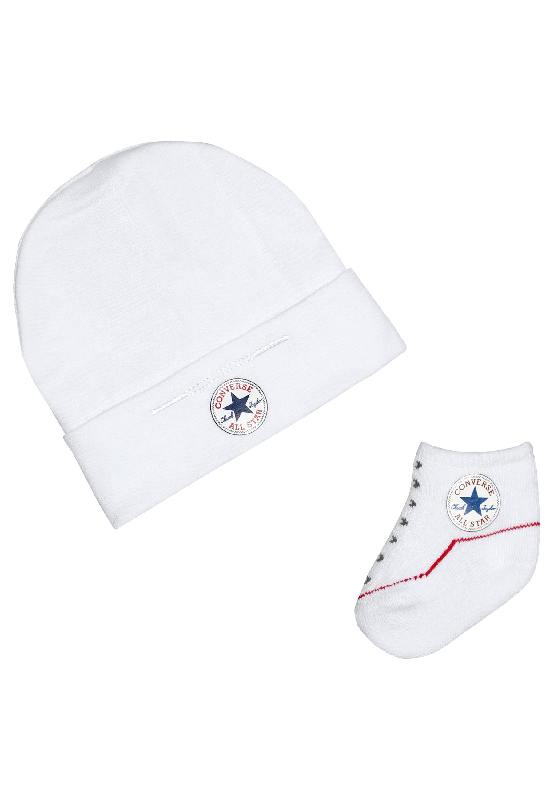 converse hat and bootie set