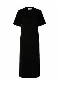 Selected Femme SLFHELENA - Pletené šaty - black