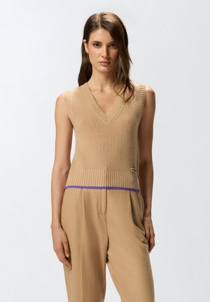 STAGNONE - Top - camel purple