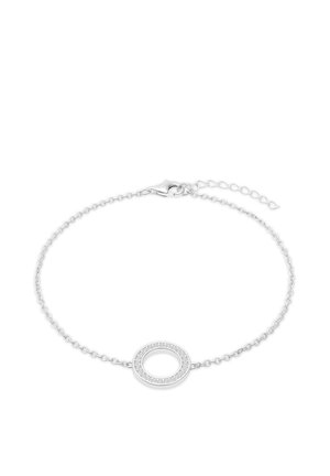 Thomas Sabo Bracciale Con Charm In Argento 925 Per Donna, Lunghezza 16 Cm (14,5 + 1,5 Cm Medaglione)
