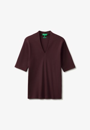 United Colors of Benetton, T-shirt basic - brown
