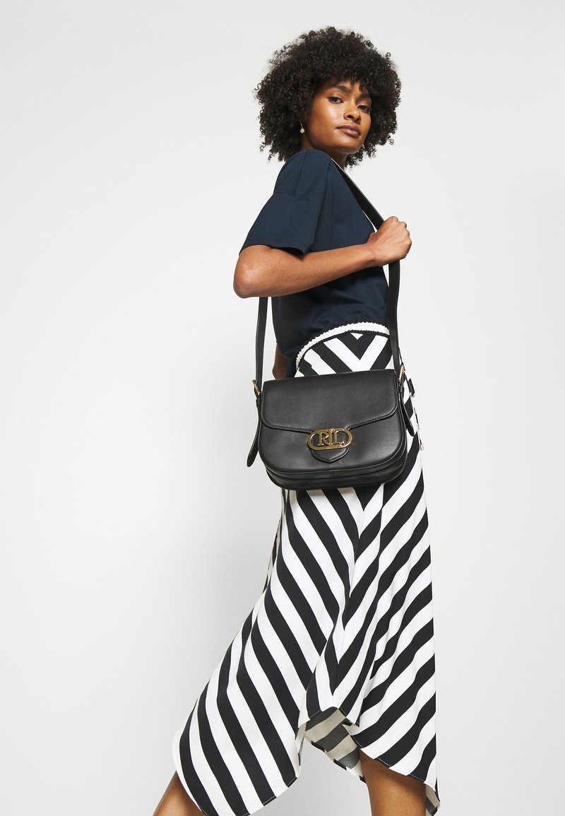 Lauren Ralph Lauren ADDIE 24-MEDIUM - Mala a tiracolo - black