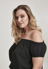 Urban Classics OFF SHOULDER  - Overal - black