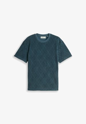 TOM TAILOR DENIM, TOM TAILOR DENIM SHIRT - T-shirt basic - petrol