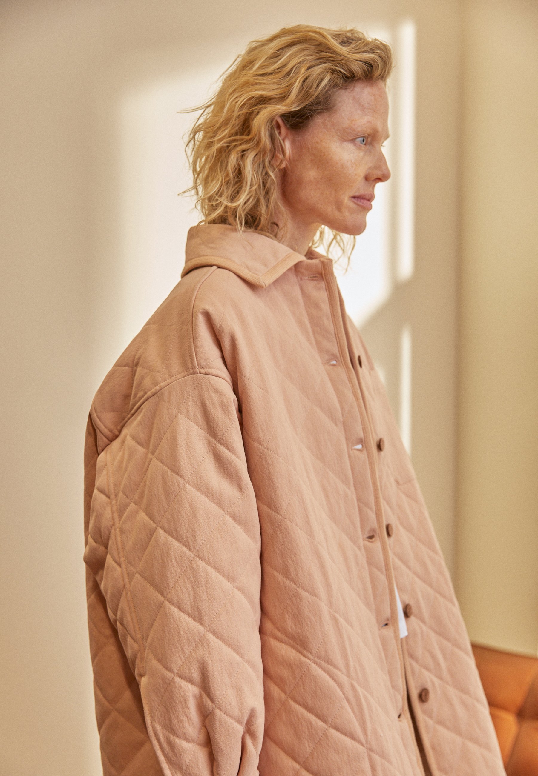 See by Chloé Short coat - almond cream 