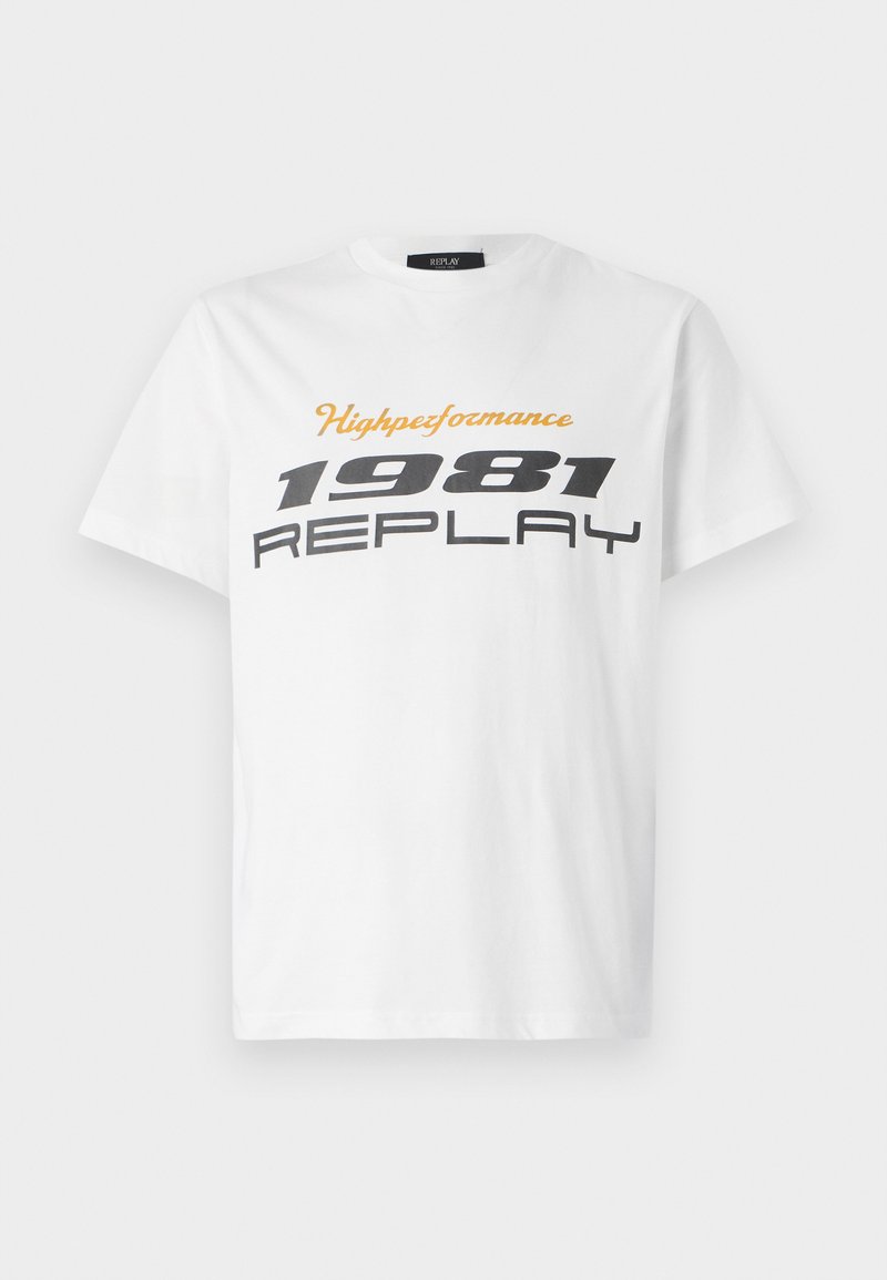 Replay T-shirt print wit