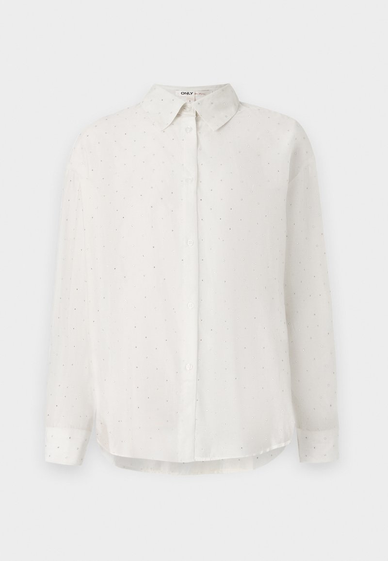 Only Overhemdblouse crème