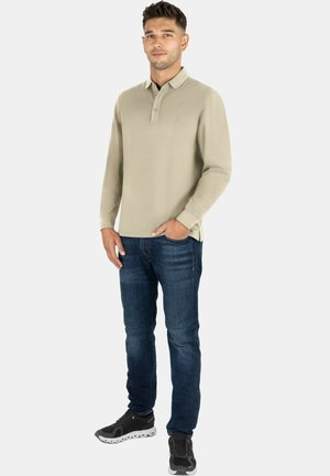 Normani, 4ER SET HERREN LANGARM POLOSHIRT - Poloshirt - beige