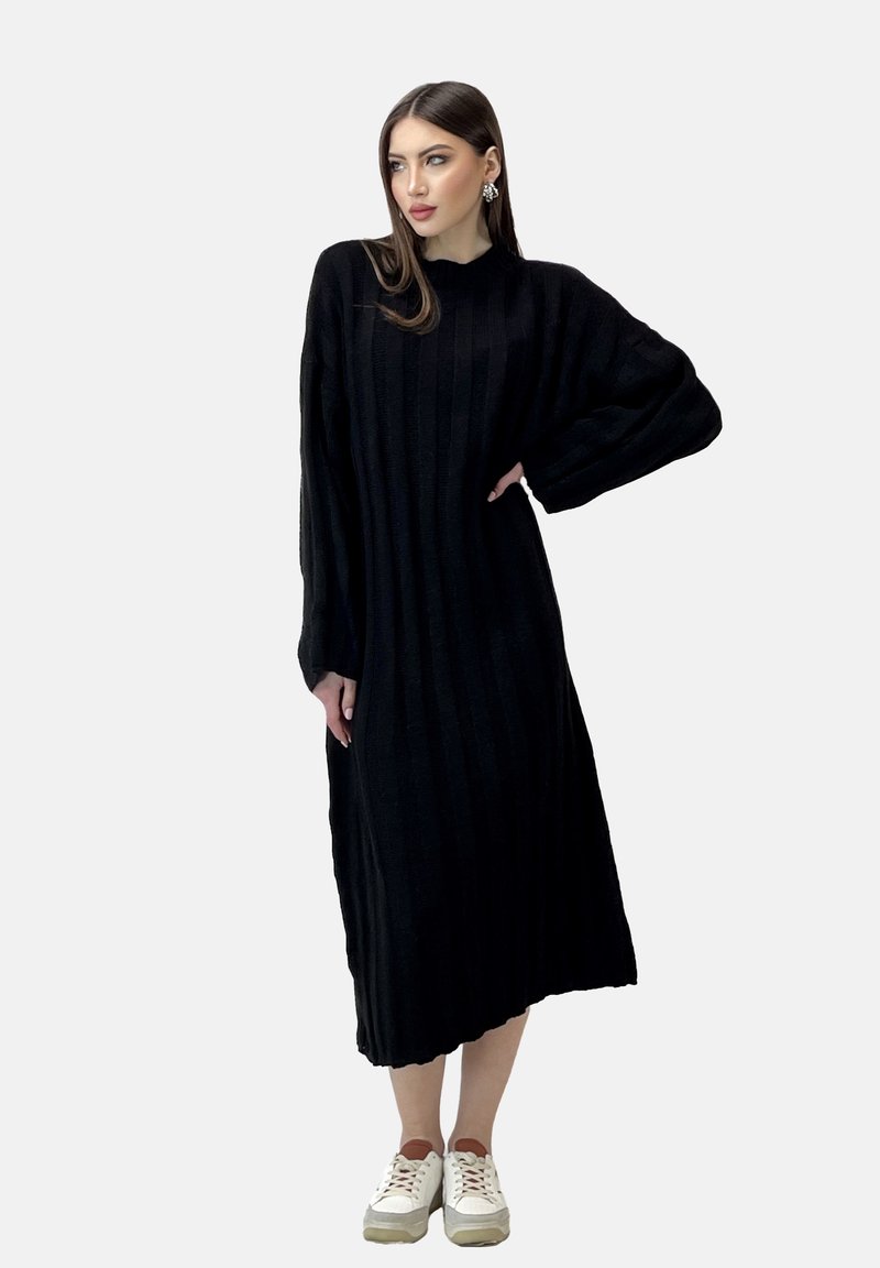 Elara Vestido de punto - schwarz