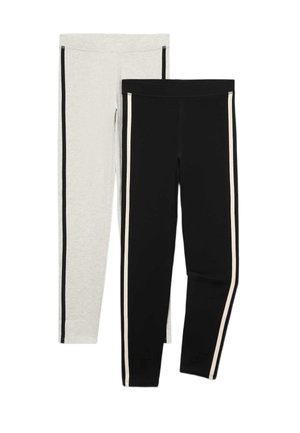 Marks & Spencer, 2 PACK - Leggings - Hosen - grey black