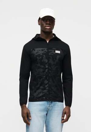 HOODIE - Übergangsjacke - black