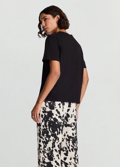 Maglietta Donna Rapbin Manica Corta Plissettata: Morbida, Elastica E Versatile - 4