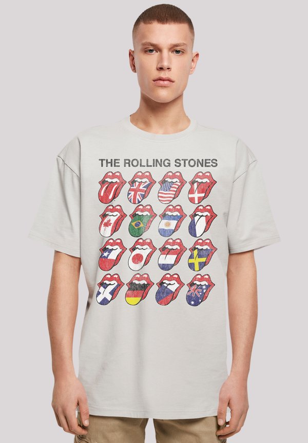 THE ROLLING STONES VOODOO LOUNGE TONGUES - T-Shirt print - lightasphalt
