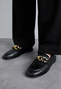 CHAIN LINE - Παπούτσια χωρίς κορδόνια - black