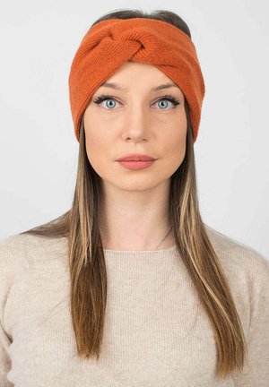 Dalle Piane Cashmere BLEND - Paraorecchie - arancio