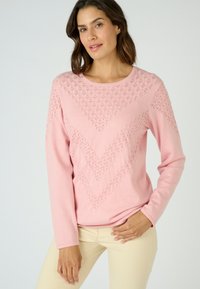 Damart POINT FANTAISIE - Maglione - rose