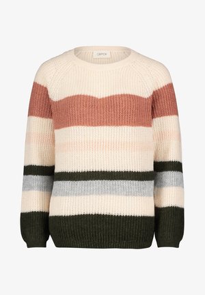 Jumper - pink-khaki
