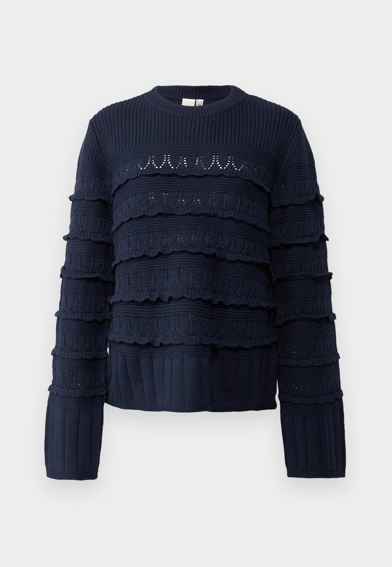 YAS Tall Trui donkerblauw