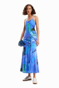 Desigual - LACROIX - Denné šaty - ultra blue Miniatúrny obrázok 1