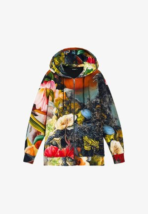 Desigual, Sweater met rits - black