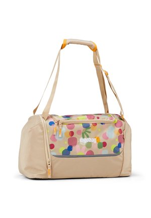 Sports bag - flower powbär - beige