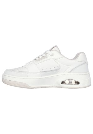 Skechers UNO COURT COURTED - Sneaker low - weiß