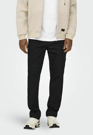 ONSEDGE LIFE WORK STRAIGHT - Püksid - black