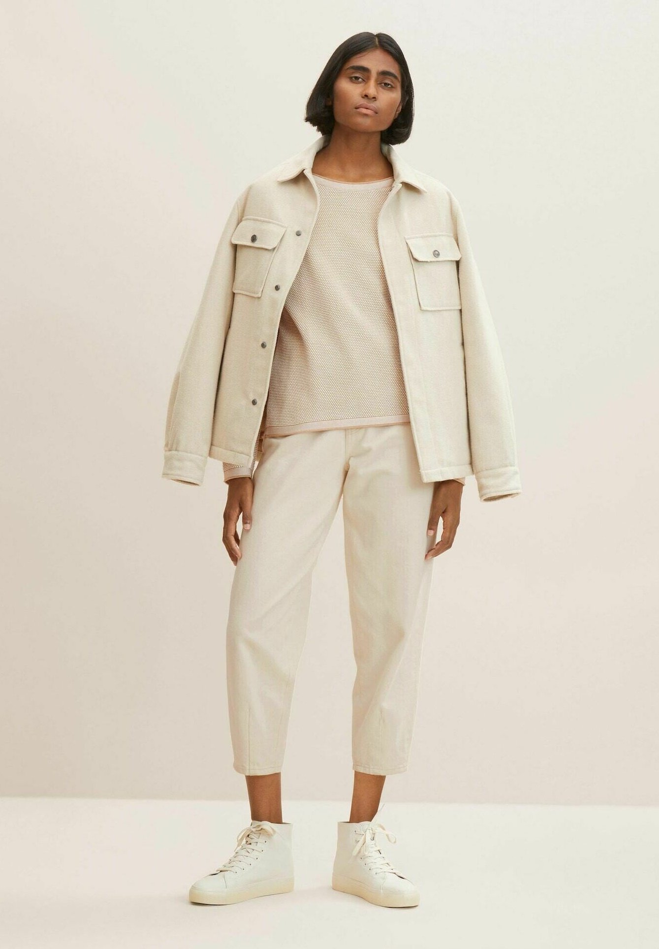 売れ筋商品|||トムテイラー ニット&セーター レディース アウター Jumper - beige bubble structure TOM TAILOR Jumper - beige bubble structure/beige - Zalando.co.uk