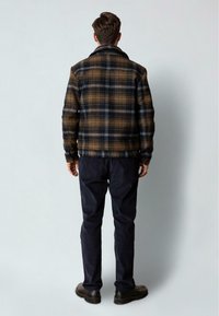Clean Cut Copenhagen CHECK - Lehká bunda - dark navy