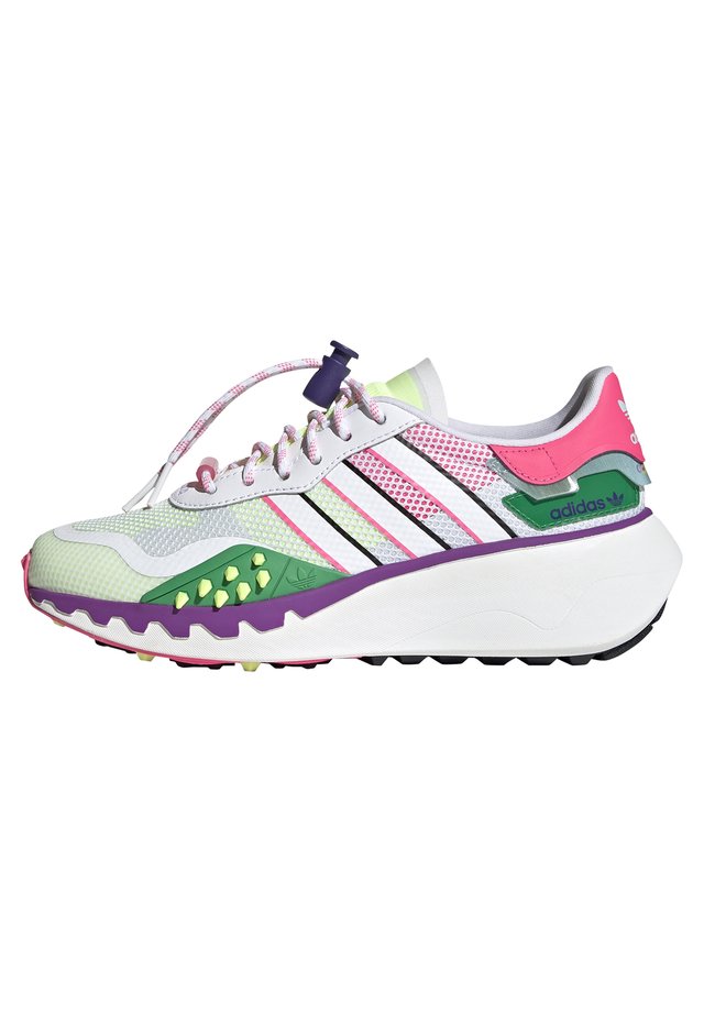 CHOIGO RUNNER - Sneaker low - footwear white/solar pink/shock purple