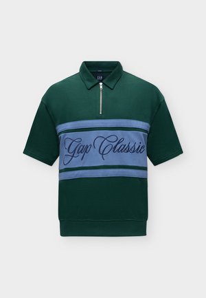 GAP, SCRIPT LOGO - Poloshirt - deep hunter