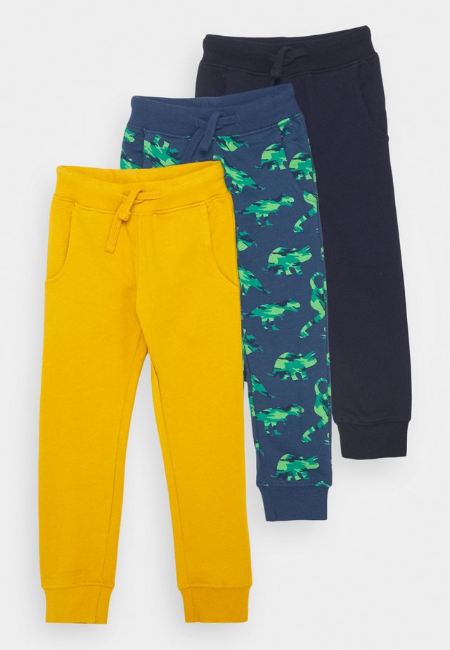 3 PACK - Pantaloni sportivi - orche/blue/dark blue