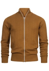 CARLO - Strickjacke - rubber