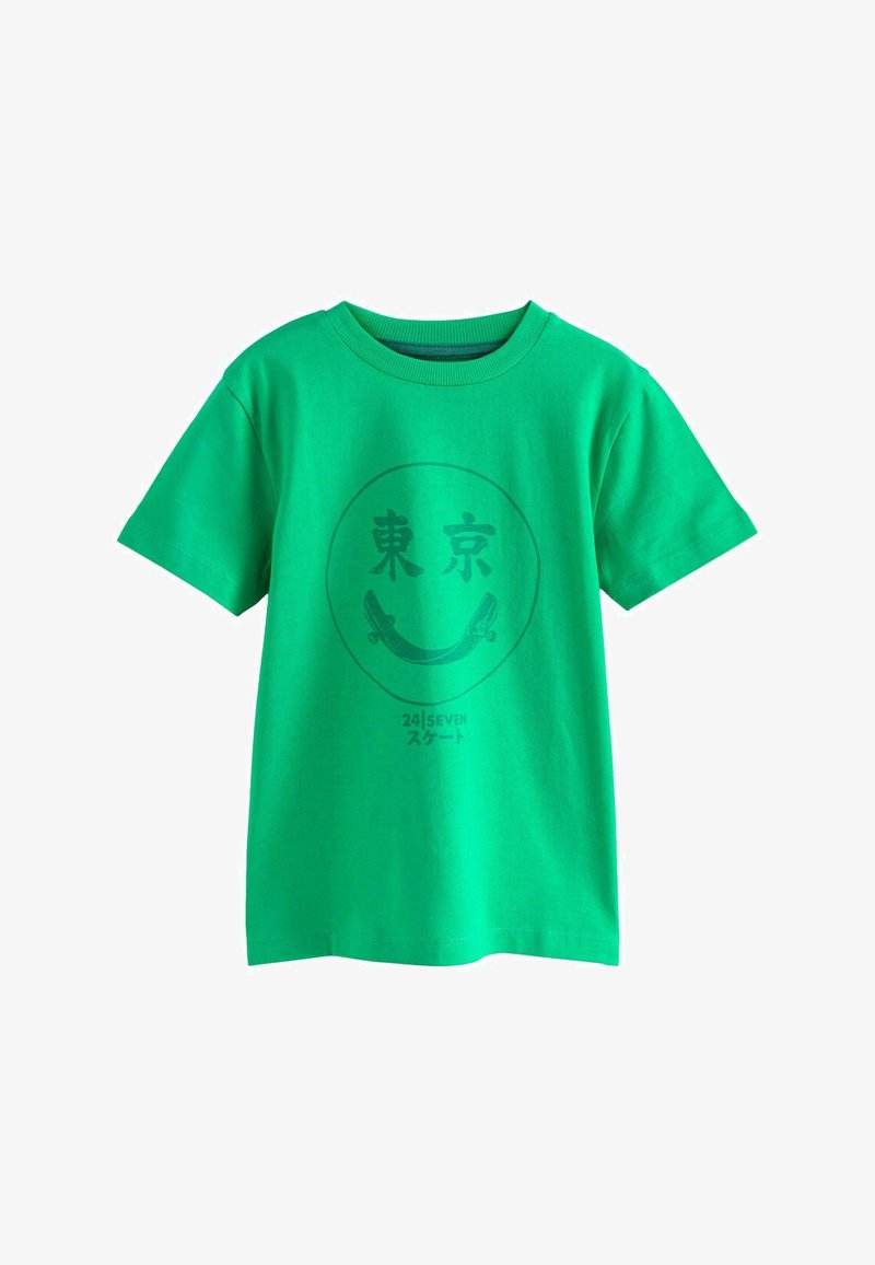 Next SHORT SLEEVE GRAPHIC - REGULAR FIT - T-shirts print - green